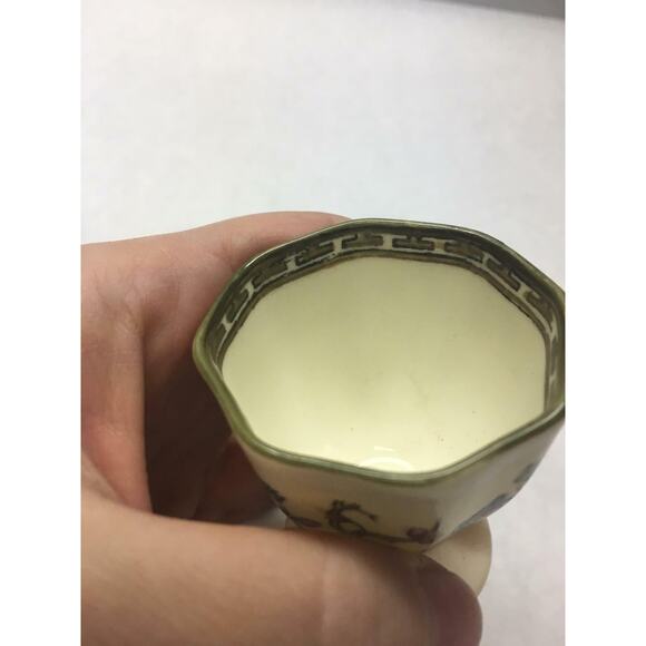 VINTAGE Coalport CHINA Indian Tree Pattern SET OF TWO Egg Cups ROUND Base - Picture 7 of 8